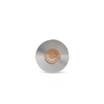 TARO Empotrable LED Suelo Níquel Mate Faro 70449 para jardín y terraza