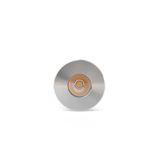 TARO Empotrable LED Suelo Níquel Mate Faro 70449 para jardín y terraza
