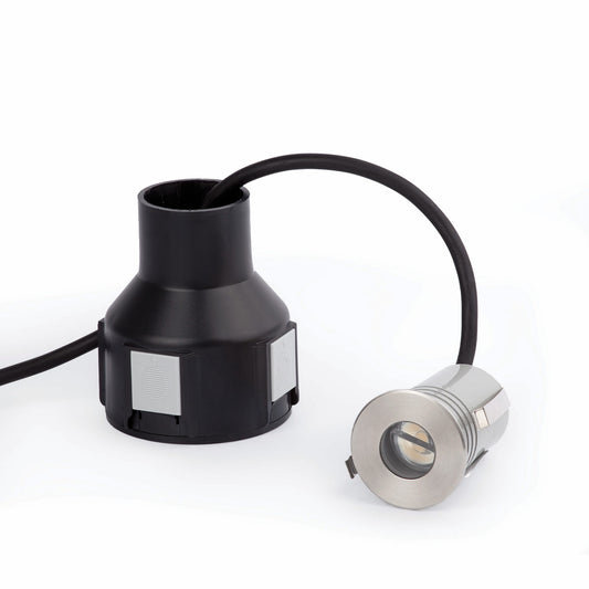 Empotrable Exterior LED CURTIS Gris Luz Cálida 2W FARO - vista principal | FARO