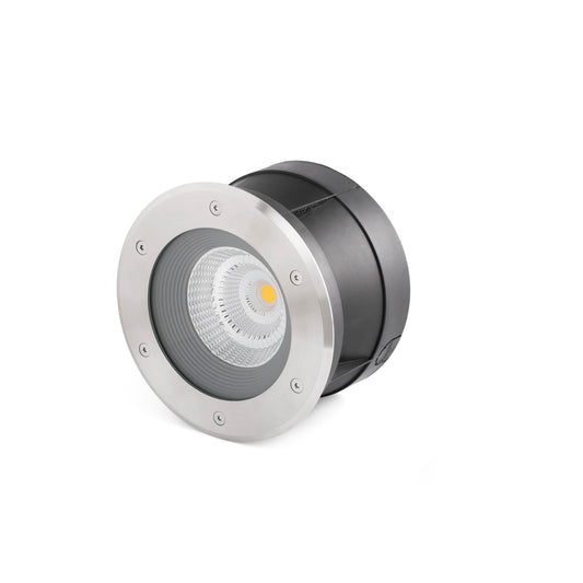 Empotrable LED de Suelo Exterior Suria 220 Inox 24° 3000K Faro - vista principal | FARO