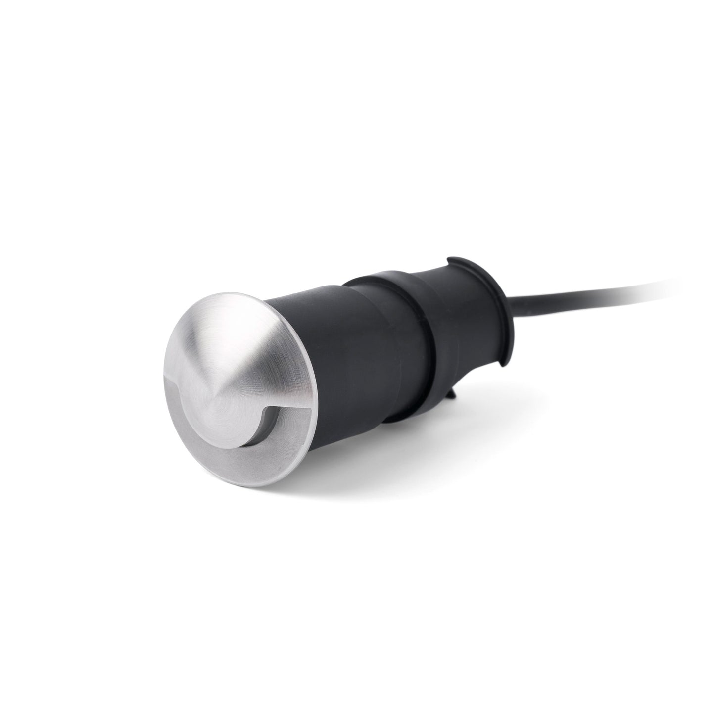 KANE 1 Empotrable Níquel Luz Cálida Faro 70660W para exterior resistente