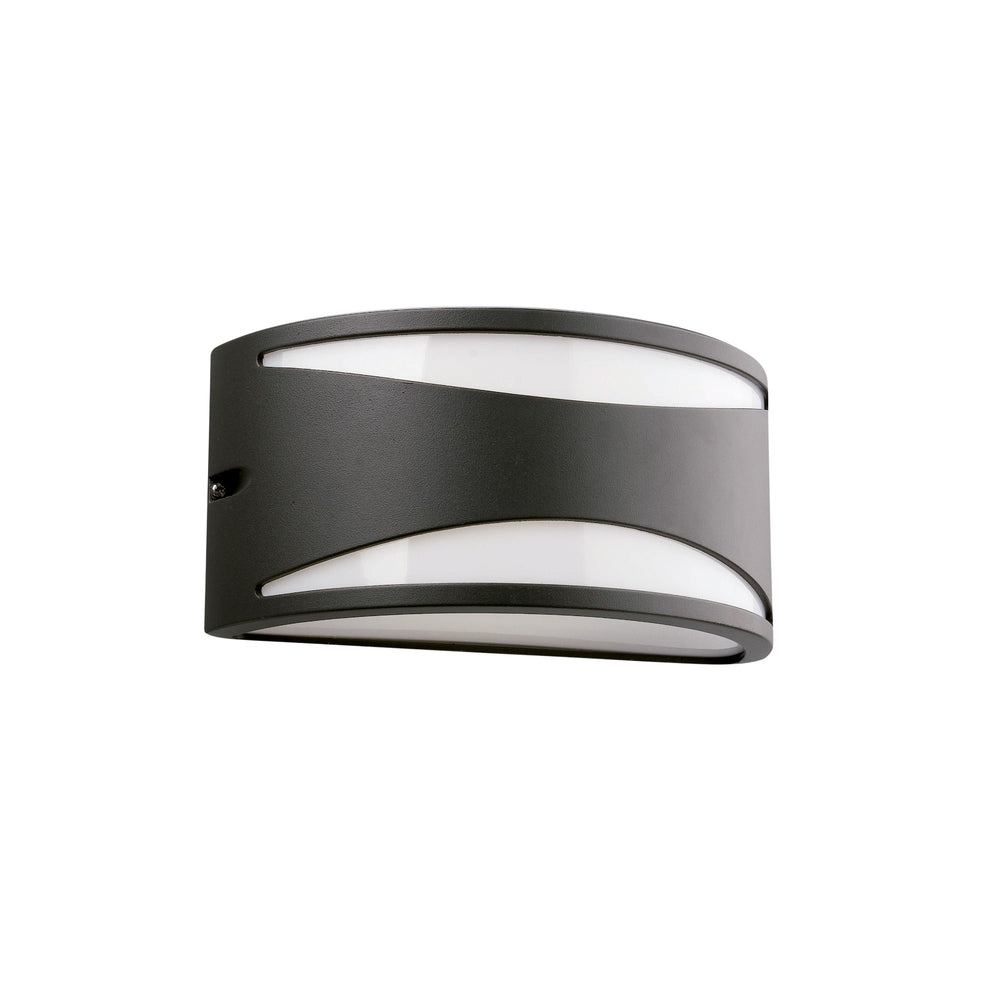Aplique de Exterior BONN Gris Oscuro Aluminio 15W E27 FARO