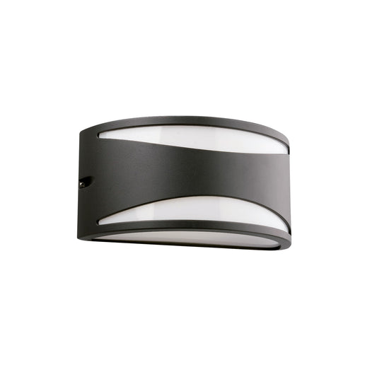 Aplique de Exterior BONN Gris Oscuro Aluminio 15W E27 FARO - vista principal | FARO