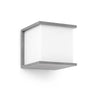 KUBICK Aplique Gris de Exterior Faro, iluminación exterior resistente. Ref: 70715