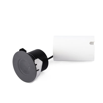 Luz Empotrable Suelo LED Negro Faro Grund 70736 para Jardín y Terrazas
