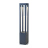 AGRA 650 Baliza Gris Oscuro Faro para Jardín Ref. 70753