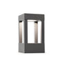 Agra Baliza Exterior Gris Oscuro 3000K Faro 70755 para jardín
