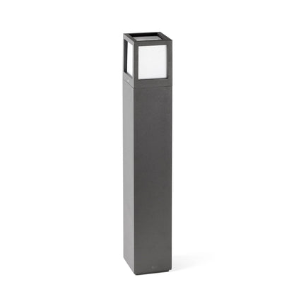 ONZE Baliza Gris Oscuro para Exterior FARO - LuzGuru 70761