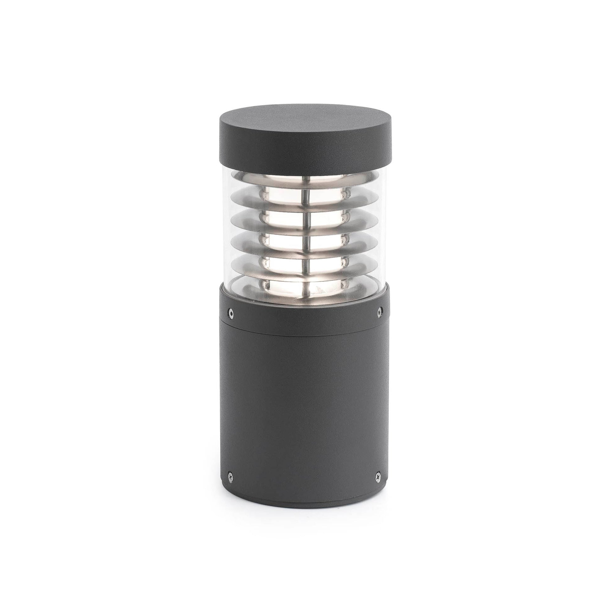 Sobremuro GIZA 265 Gris Oscuro LED Faro para exterior. Ref: 70767