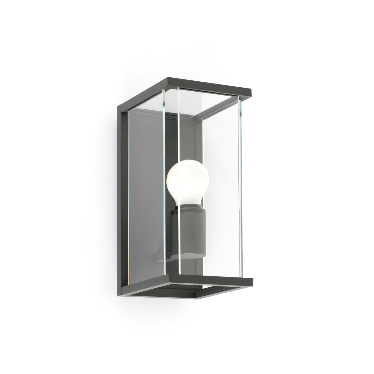 Aplique de Pared Exterior NALA Gris Oscuro Aluminio FARO - vista principal | FARO