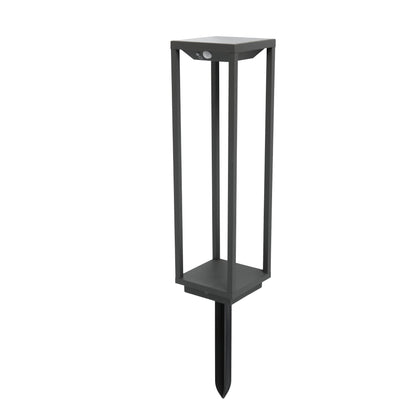 SAURA Baliza Solar Sensor Movimiento Gris Oscuro FARO 70774