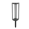 SAURA Baliza Solar Sensor Movimiento Gris Oscuro FARO 70774