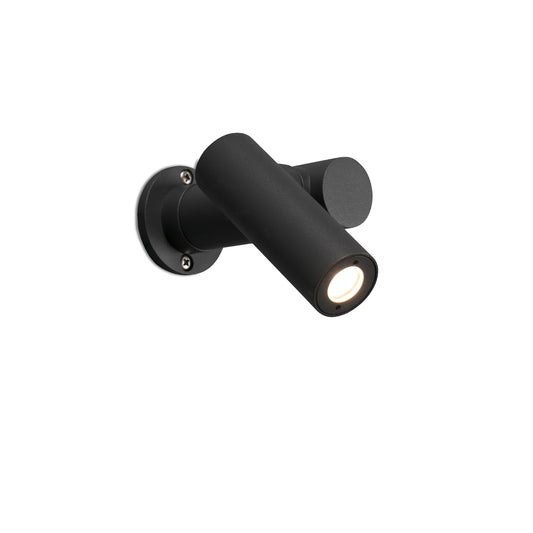 Lámpara Sobremuro Exterior SPY 145 Orientable Gris Oscuro FARO - vista principal | FARO