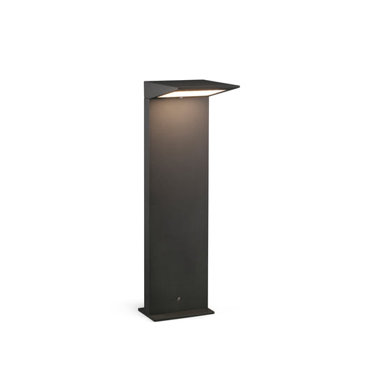 Baliza Solar de Exterior Soleil 51 cm Gris Oscuro con Sensor FARO - vista principal | FARO