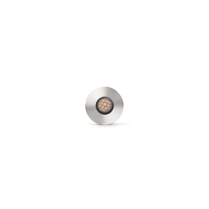 Foco Empotrable de Suelo LED GRUND 1W 2700K Inox Satinado FARO - vista principal | FARO