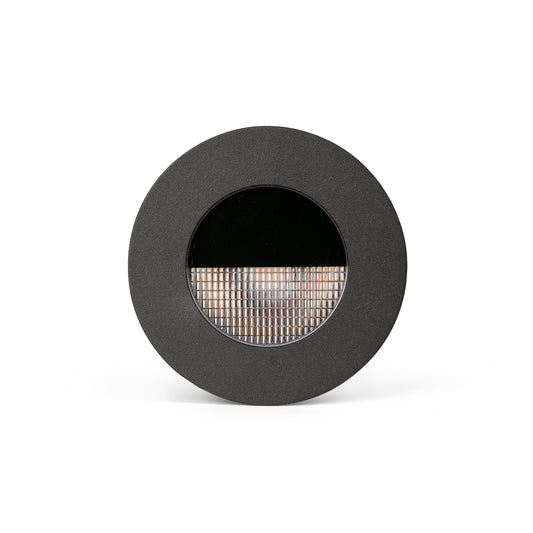 Bañador de Empotrar en Suelo Exterior Grund 13W 3000K Negro Anodizado FARO - vista principal | FARO