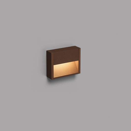 Aplique Exterior LED Grada 3W Marrón Óxido FARO - vista principal | FARO