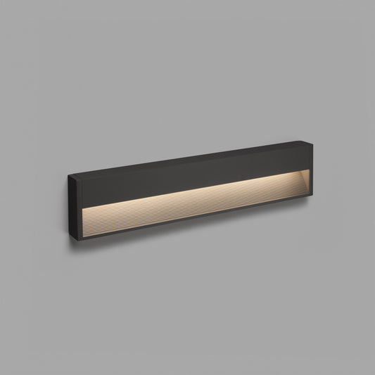 Aplique Exterior LED Grada 600 12W Luz Cálida Gris Oscuro Faro - vista principal | FARO