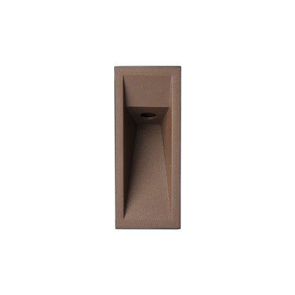 Empotrable de Pared Exterior TIL Marrón Óxido LED 3W FARO - vista principal | FARO
