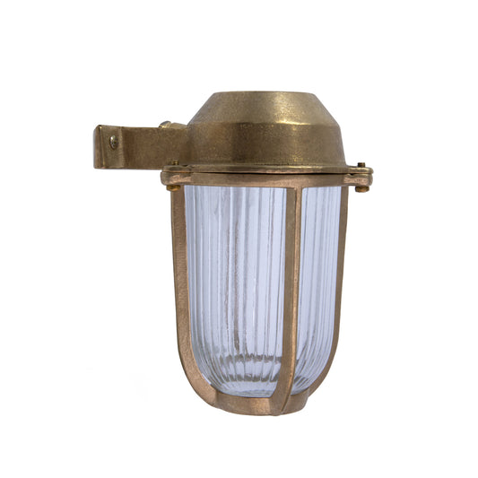 BORDA Aplique Latón Exterior IP44 FARO para jardín y terrazas. Ref: 70997