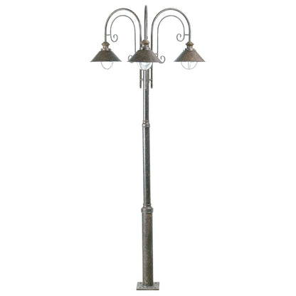 Farola Clásica Náutica Marrón Óxido FARO 71118 para jardín