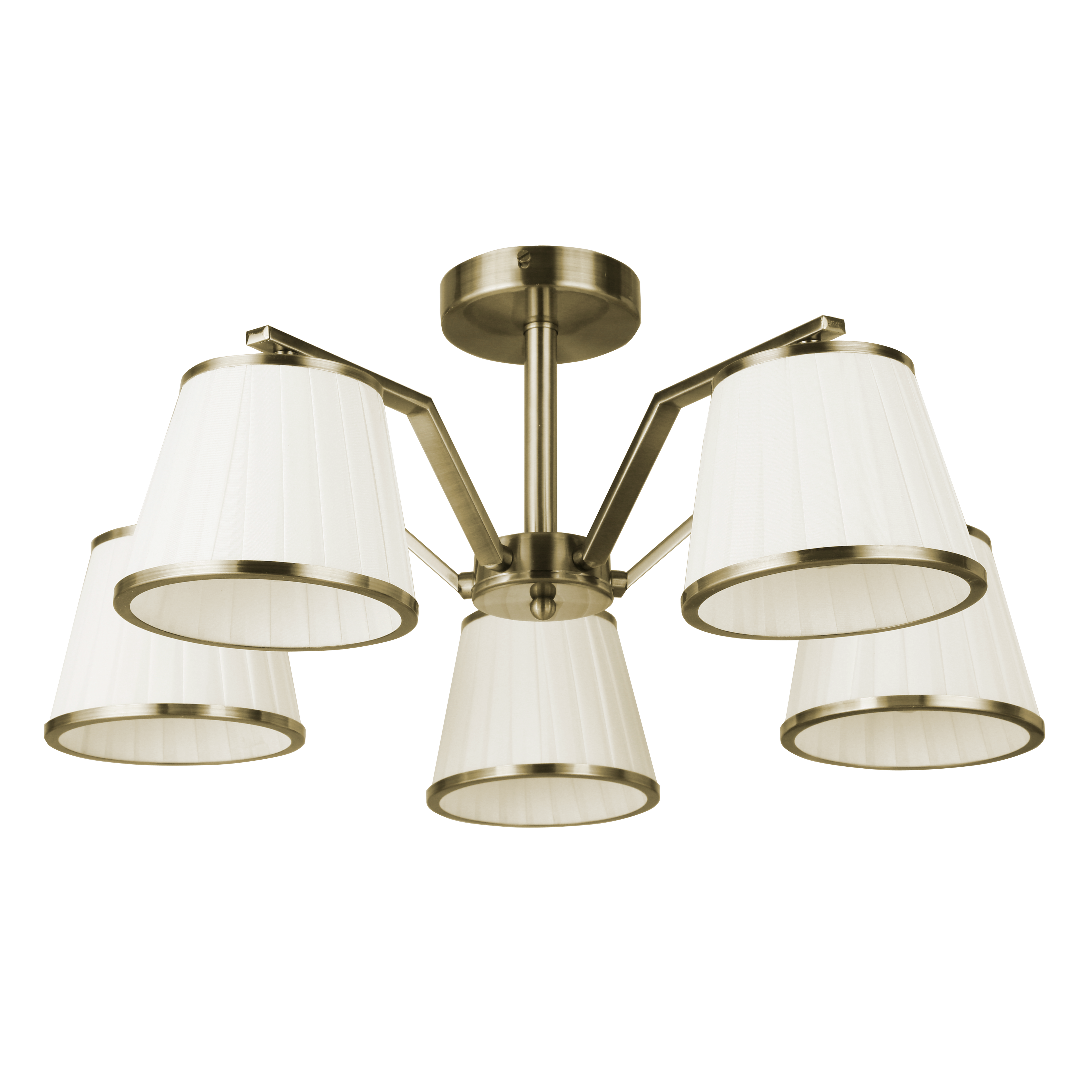 Lámpara de techo con 5 portalámparas E14 para una iluminación potente y uniforme