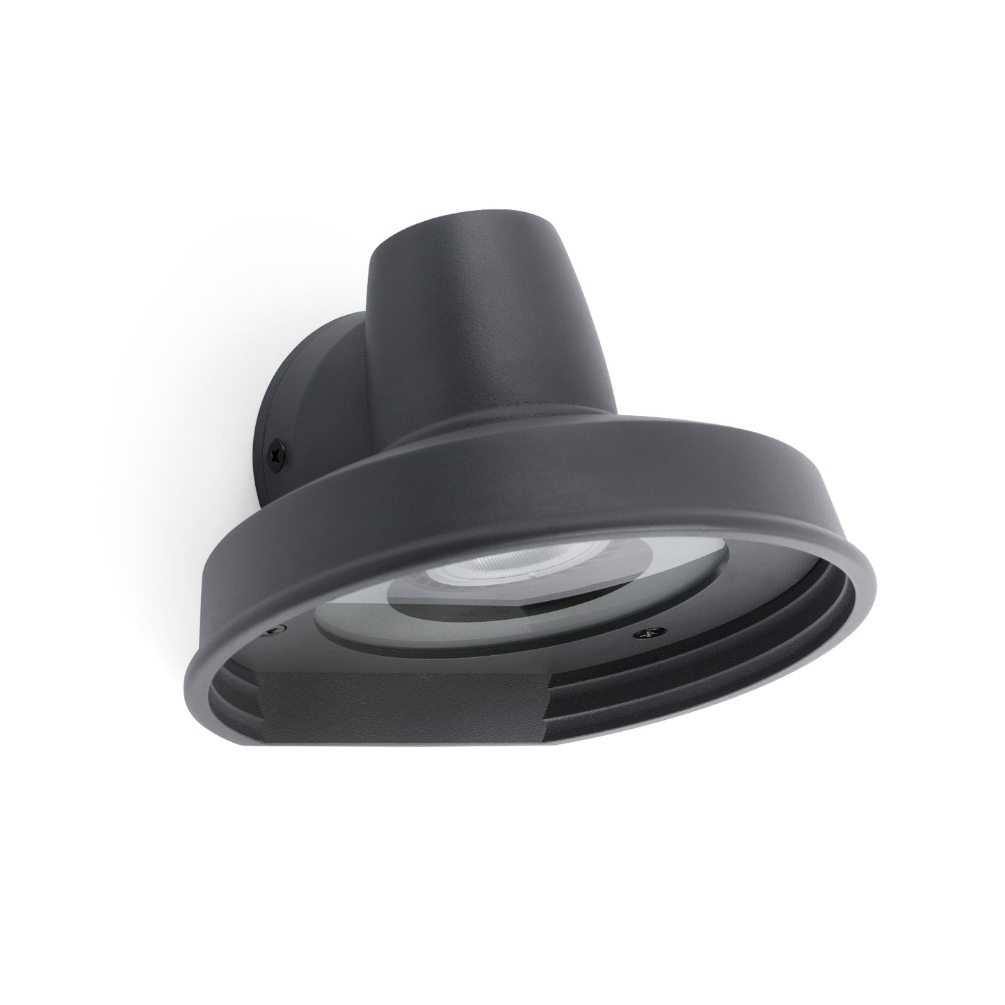 Bronx Aplique Exterior Industrial Gris Oscuro FARO para iluminar con estilo. Ref: 71196