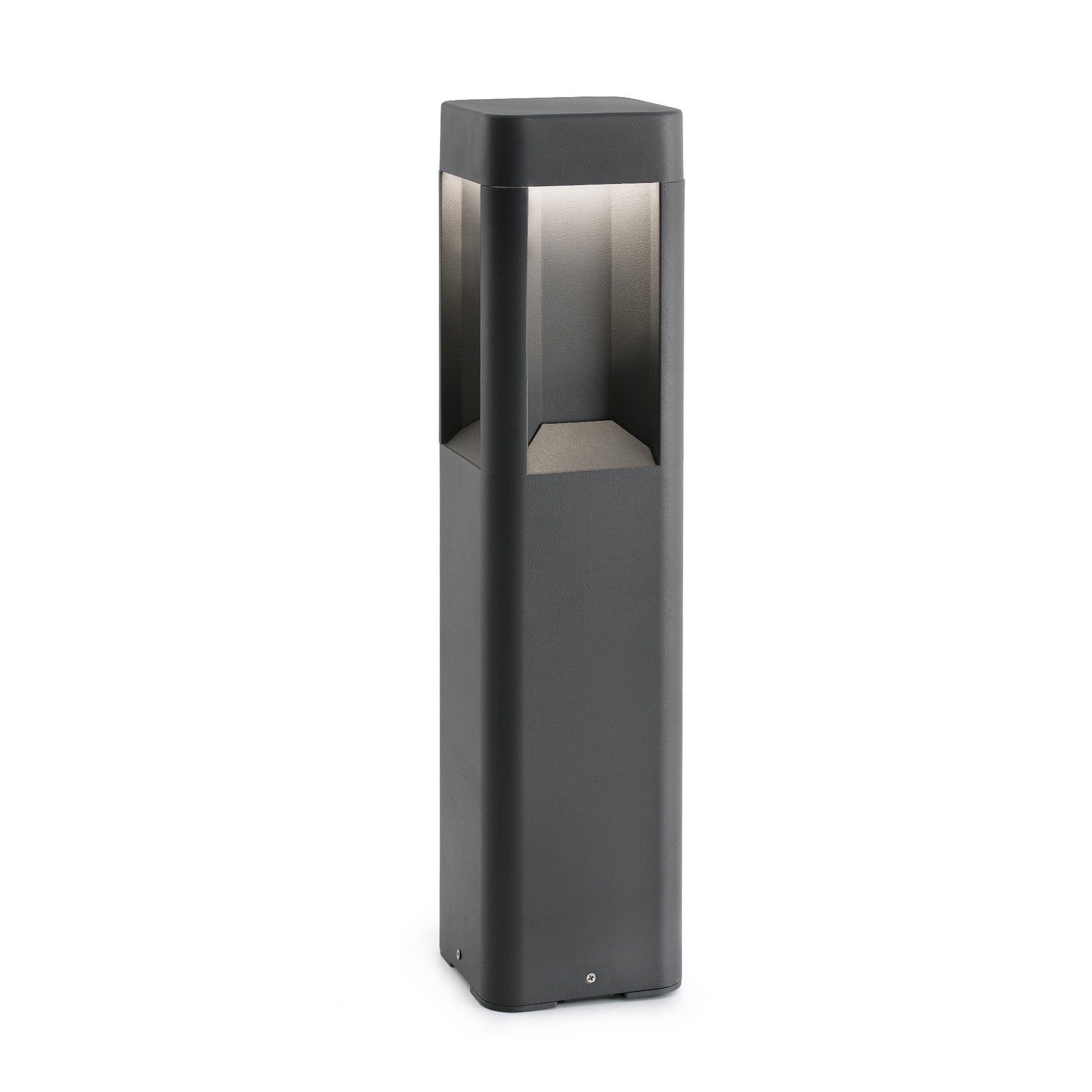 NAYA 500 Baliza Gris Oscuro para Jardín Faro, iluminación exterior LED