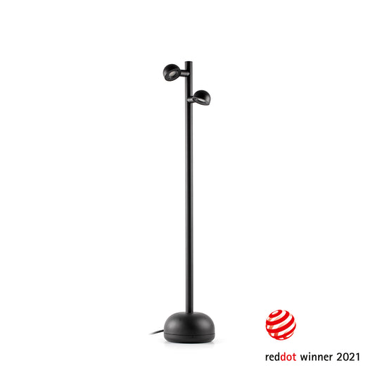 Baliza Exterior de Suelo BROT 900 cm Negro con Cable FARO - vista principal | FARO