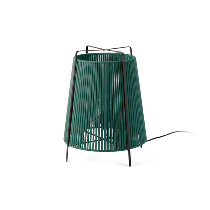 Akane Lámpara de Pie Exterior Verde Diseño Oriental Faro 71262