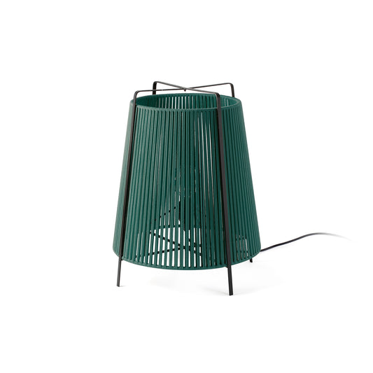 Akane Lámpara de Pie Exterior Verde Diseño Oriental Faro 71262