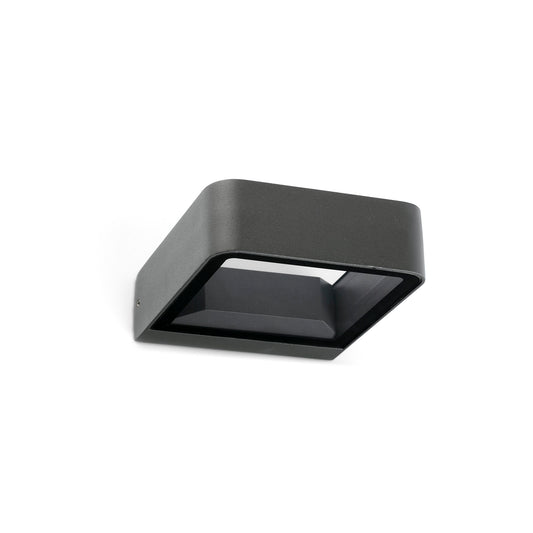 Aplique Pared Exterior Gris Oscuro Faro AXEL 71273 LuzGuru