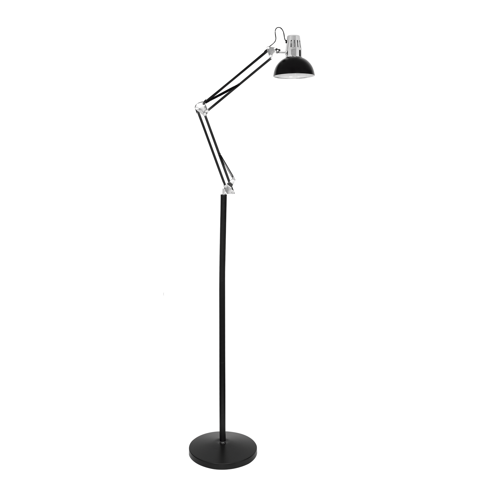 Lámpara de pie con altura regulable de 147 a 180 cm