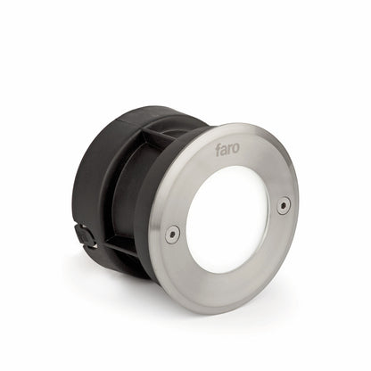 LED 18 R Empotrable Inoxidable para Suelo Faro - LuzGuru 71498N
