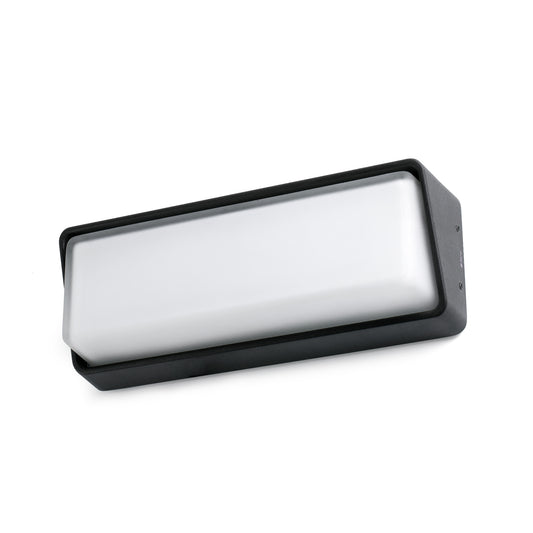 HALF Aplique de Exterior Gris Oscuro Faro 71537 para iluminar con estilo.