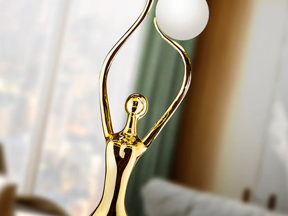 Figura Decorativa El Árbol Oro Schuller