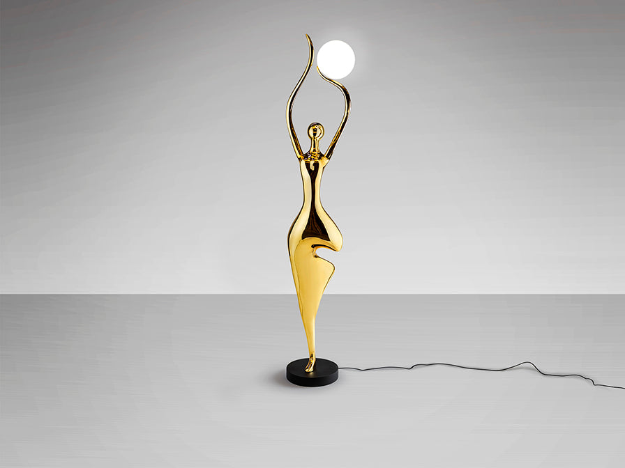 Figura Decorativa El Árbol Oro Schuller