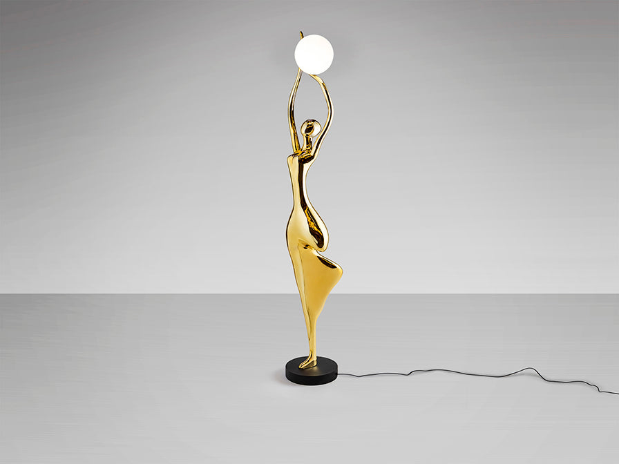 Figura Decorativa El Árbol Oro Schuller