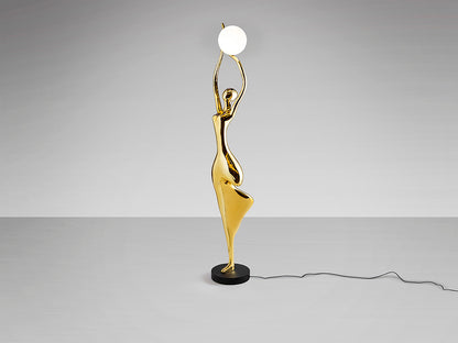 Figura Decorativa El Árbol Oro Schuller