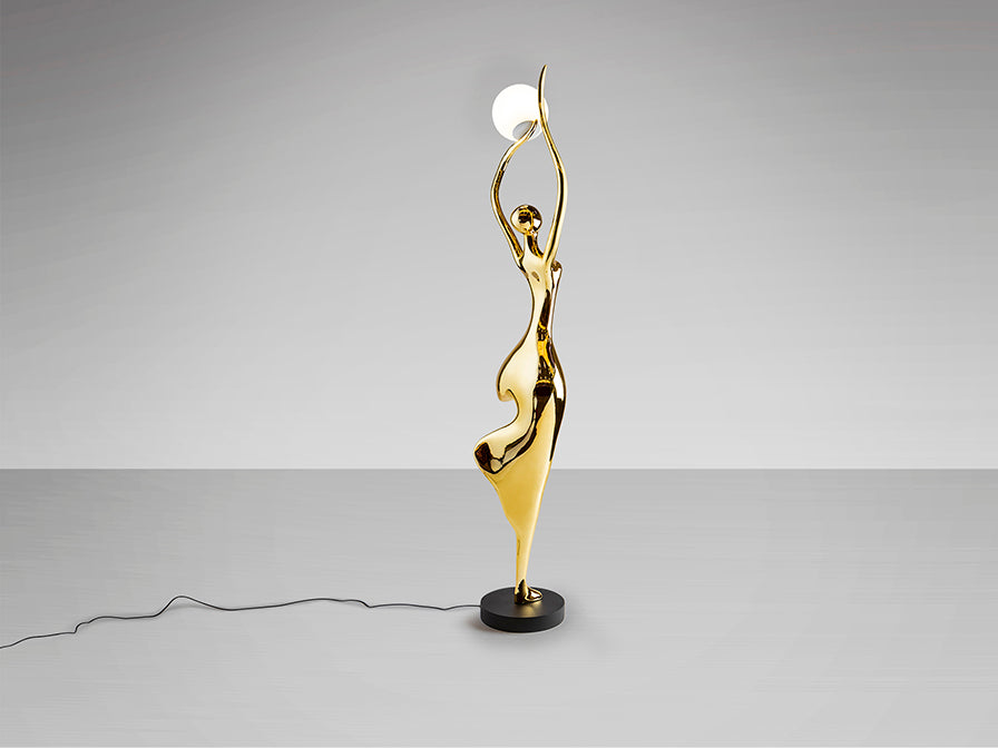 Figura Decorativa El Árbol Oro Schuller