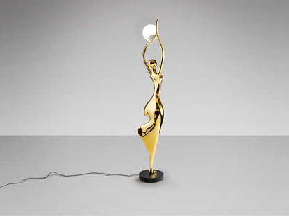 Figura Decorativa El Árbol Oro Schuller