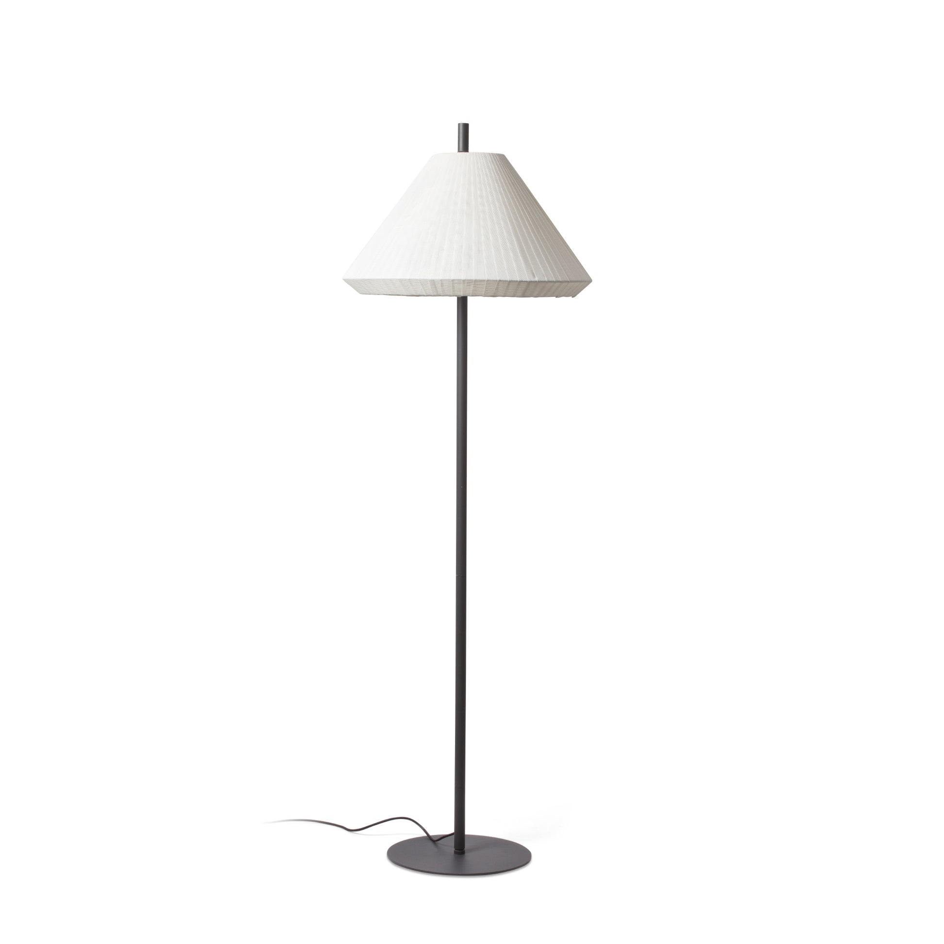 Saigon Lámpara de Pie Exterior Gris y Blanca Faro 71569-05