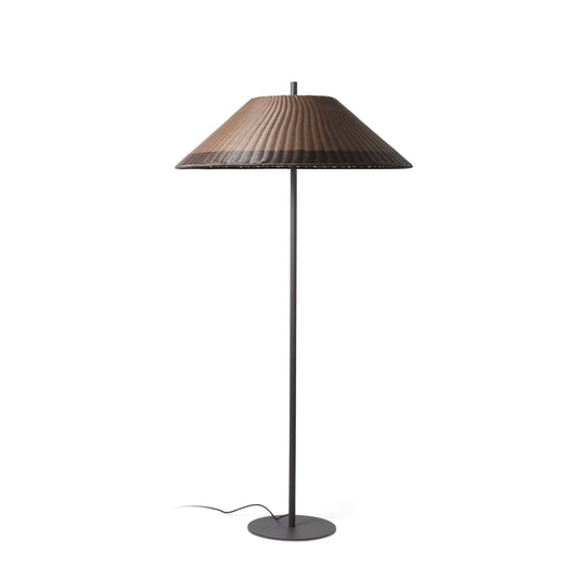 Lámpara de Pie Exterior Saigon Marrón y Gris Faro 71569-08