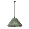Saigon Lámpara Colgante Exterior Verde Oliva Faro 71579C-11