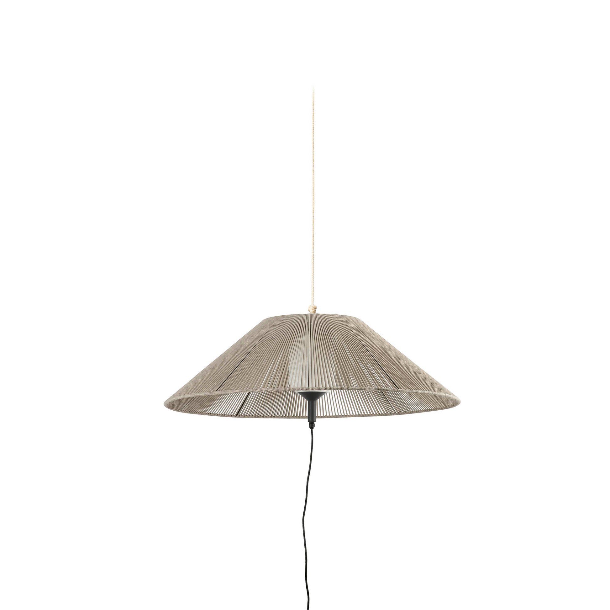 SAIGON Lámpara Portátil Colgante Cuerda Beige Faro 71584-10 para exterior