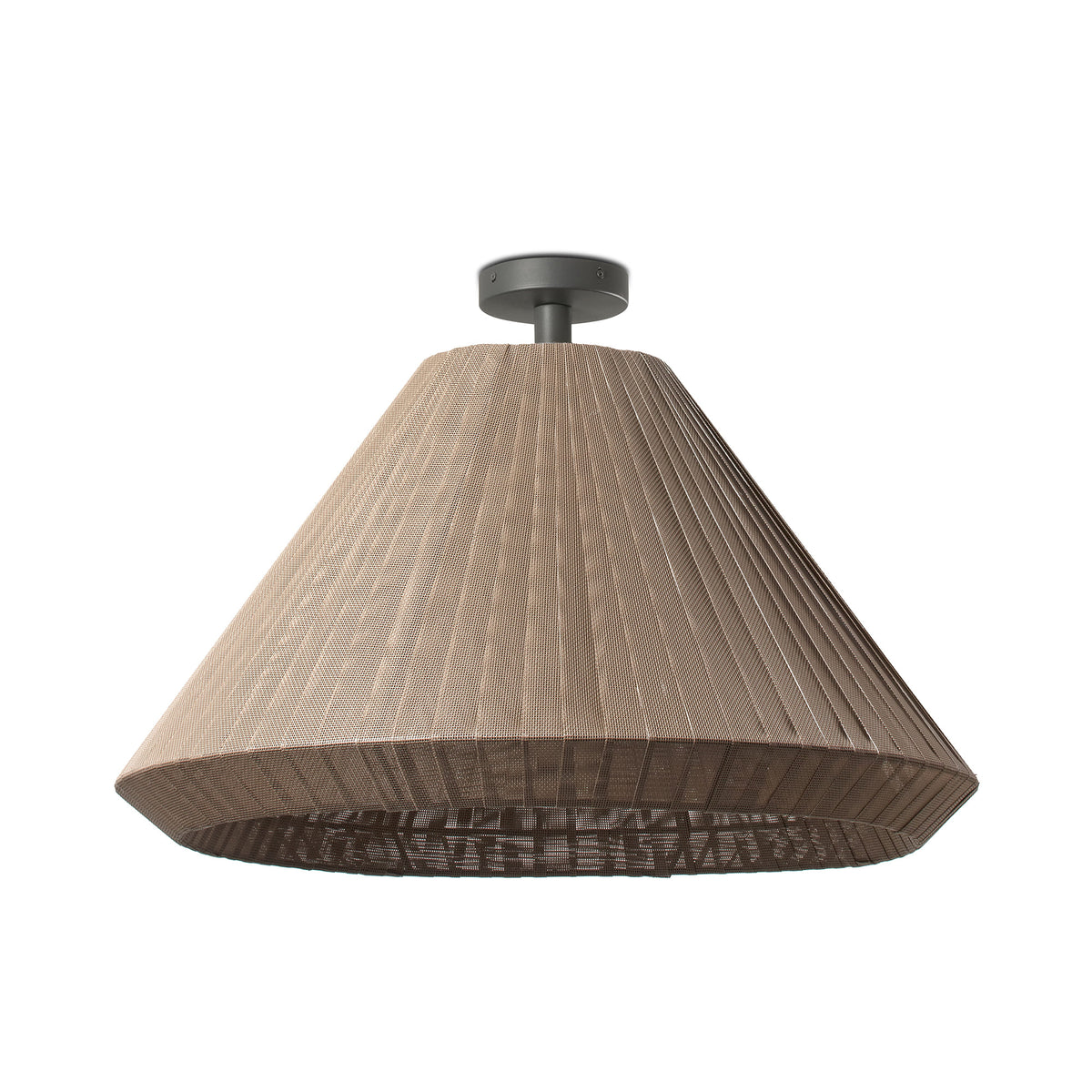 Lámpara Colgante Exterior Saigon 70 cm Marrón Gris Oscuro FARO - vista principal | FARO