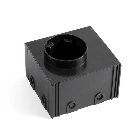 TRAS Caja empotrable Exterior Negro Faro para empotrables TRAS (71703)