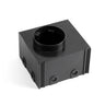 TRAS Caja empotrable Exterior Negro Faro para empotrables TRAS (71703)