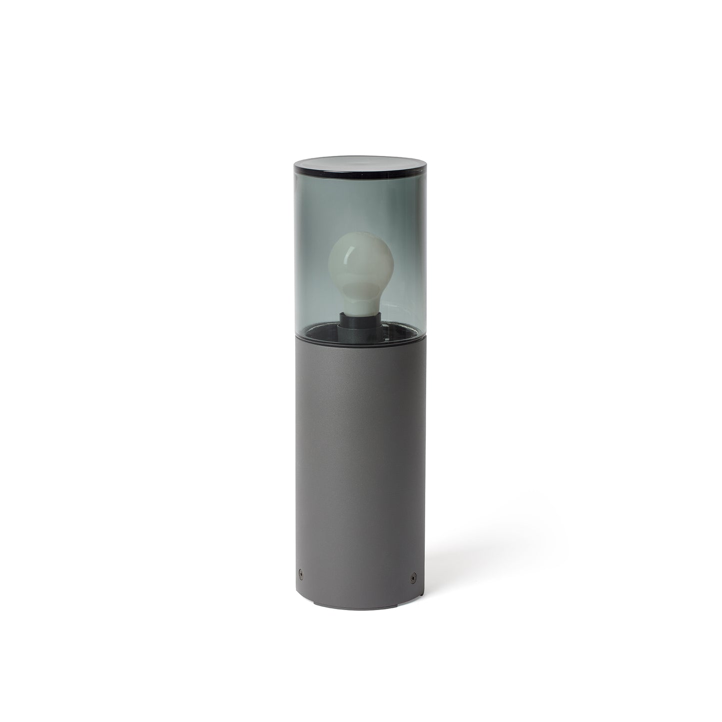 KILA Baliza Exterior Gris Ahumado Faro 71747 para jardín