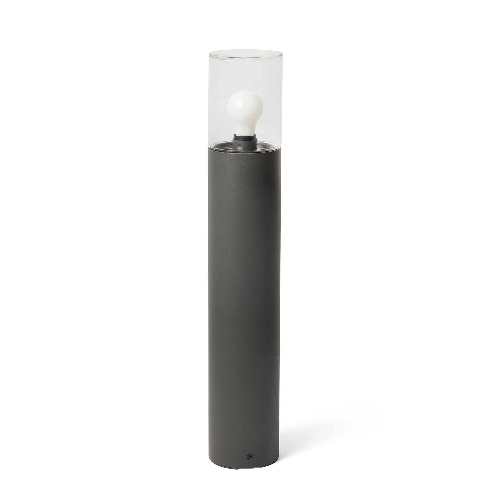 KILA Baliza Exterior Gris Oscuro Faro para jardín y terraza, Ref. 71749